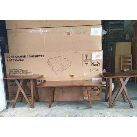 T350-13- Ashley : Bộ 03 Bàn Phụ Trang Trí